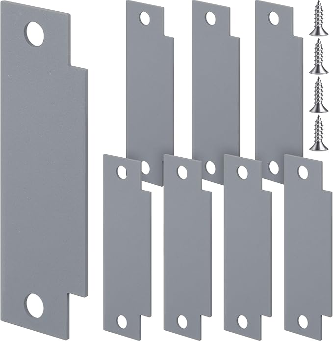 Zonon 8 Pcs Door Strike Plate Filler by Zonon