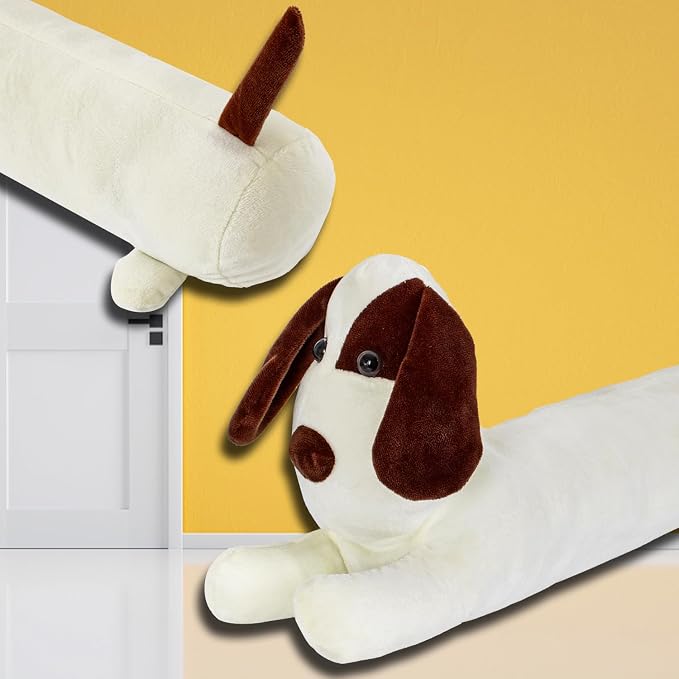 Dog Under Door Draft Stopper Heavy Duty, 3LB 36 Inch Decorative Fabric Door - Image 3
