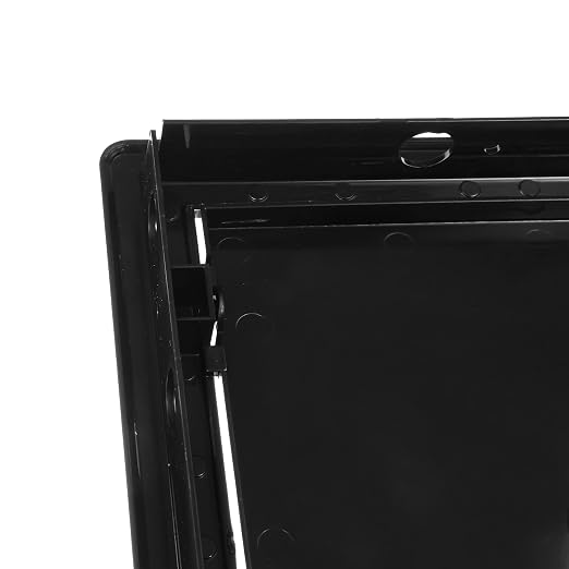 8" x 8" Black ABS Plastic Plumbing Access Panel - Image 6