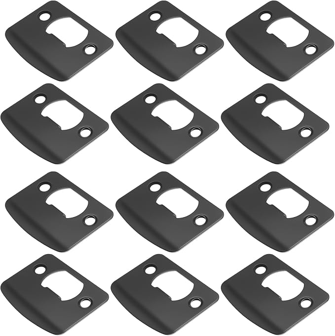 EATAKWARD 12 PCS Stainless Steel Deadbolt Covers Door Reinforcement Kit - Image 7