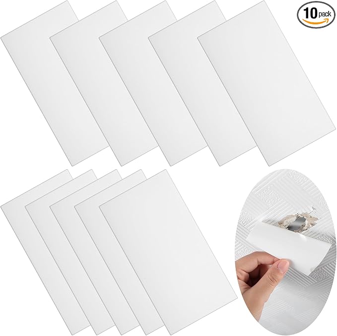 10 Pcs Bathtub Hole Patch Siding Wall Repair Kit Waterproof Patch Holes by Innconee