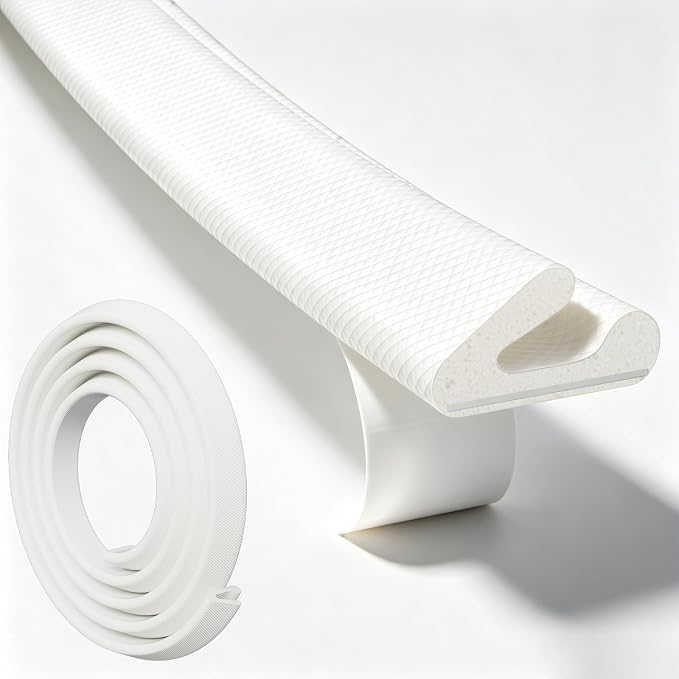 V-Shaped Weather Stripping for Doors and Windows, Large Gap Door Seal Strip | by ESUFEIR
