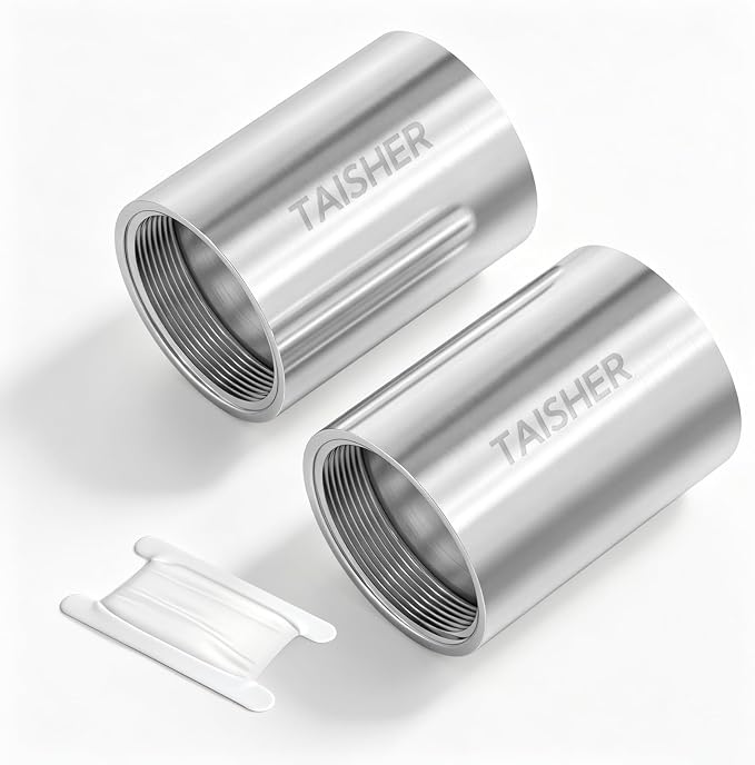 2pcs Thickened Nipple Cast Pipe 1" NPT Female by TAISHER