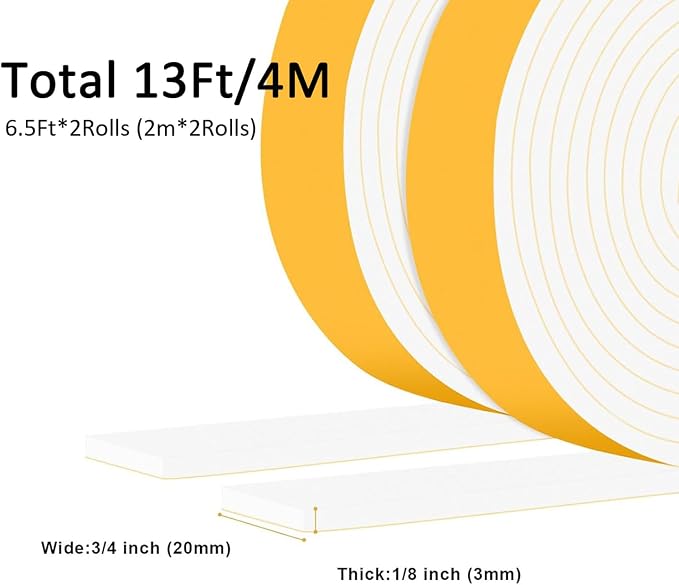 3/4x1/8In Foam Strip, Shock Absorbing - Image 5