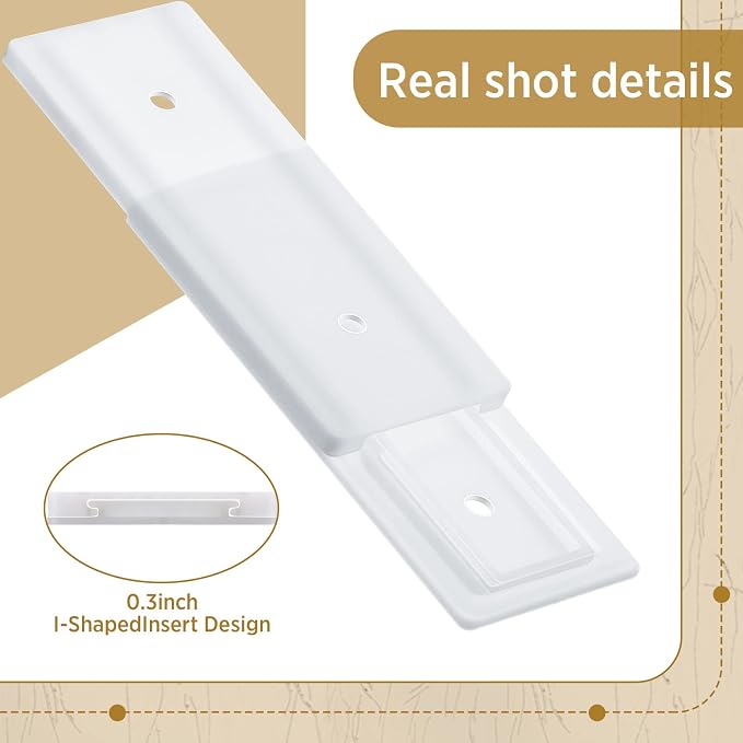 6 Pcs Power Strip Holder Self Adhesive Power Strip Wall Mounted Protector Punch - Image 5