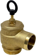 Brass Pressure Relief Valve, 300 CFM, Fully Adjustable by Unknown