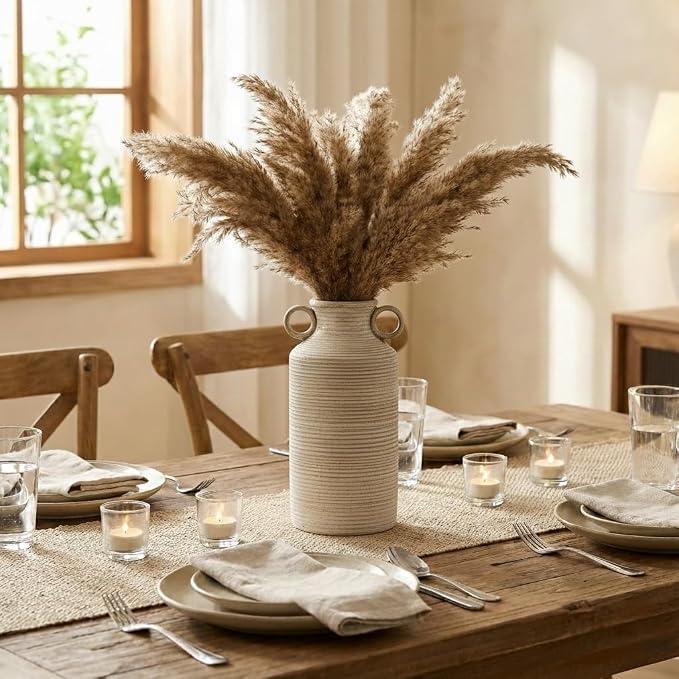 Vaseking Ceramic Rustic Vase - Image 9