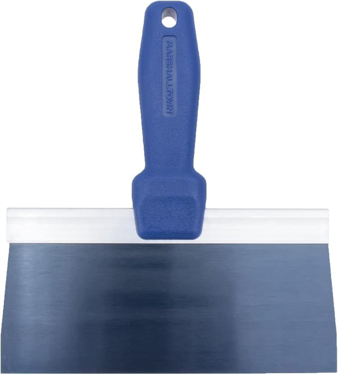 MARSHALLTOWN Blue Steel Taping Knife, 8 Inch, Drywall Taping Tool | Tempered - Image 4