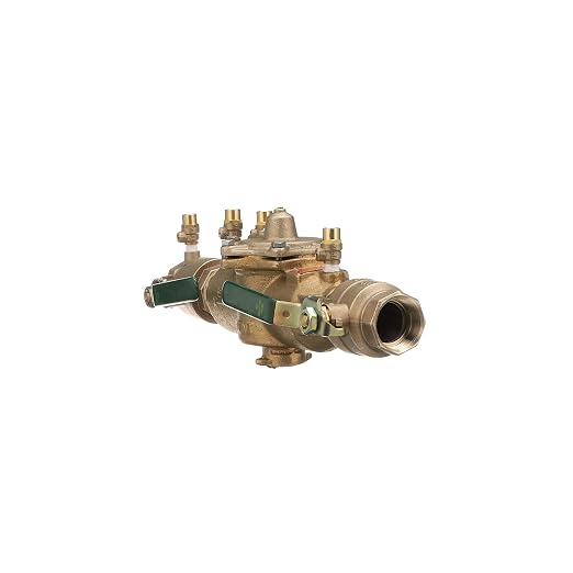 Watts 1 1/2" Female Reduced Pressure Zone Assembly, 0391006-LF009M2-QT - Image 2
