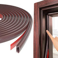 ESUFEIR 49ft D Shape Weather Stripping Seal Strip, Self-Adhesive Rubber by ESUFEIR