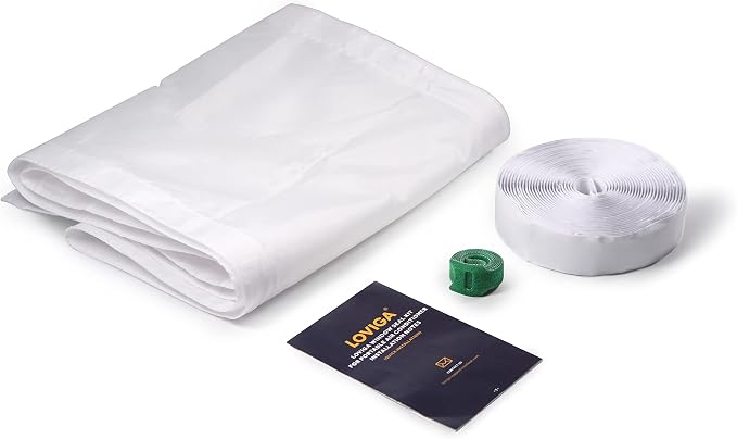 LOVIGA Portable Air Conditioner Window Kit, Window Vent Kit Seal Kit - Image 8