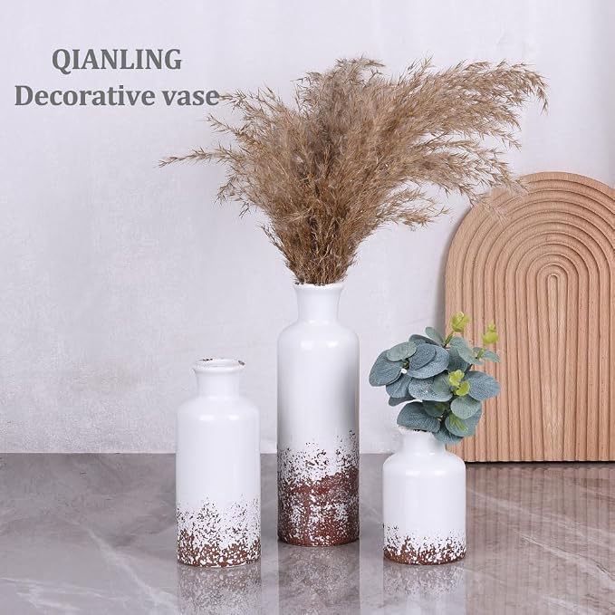 Gray Ceramic Vase Set - Image 7