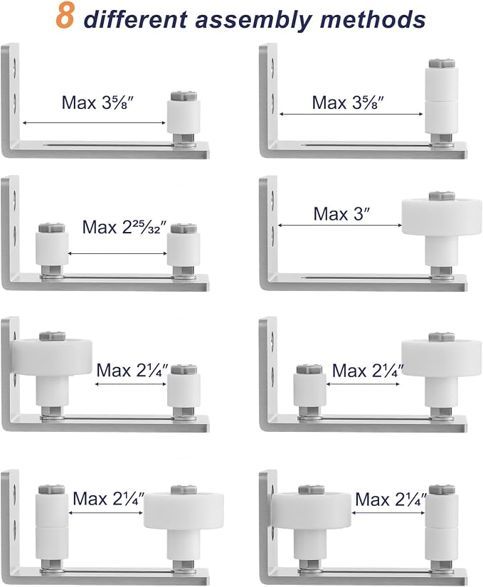 SMARTSTANDARD Sliding Barn Door Floor Guide - Image 3