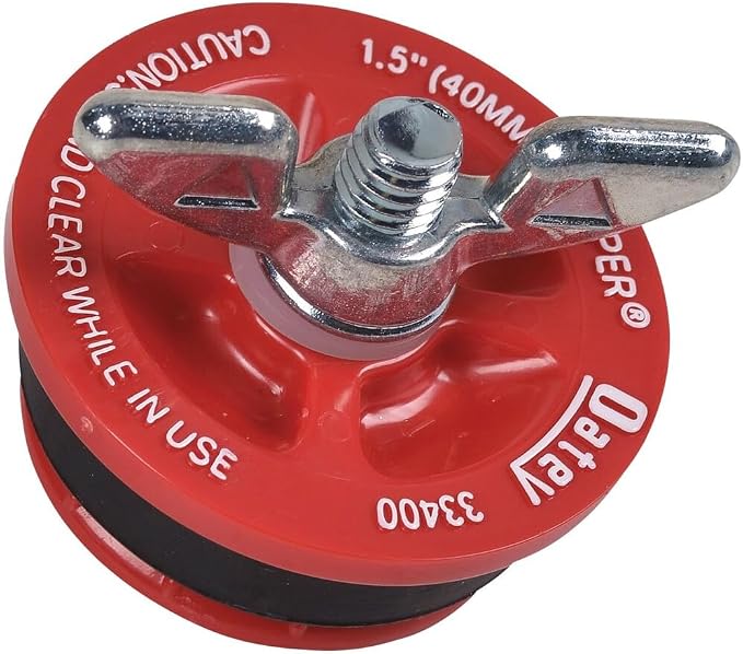 Oatey 1-1/2 in. Mechanical End-of-Pipe Gripper Plug by Oatey
