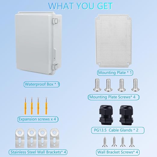 IP67 Waterproof Junction Box, ABS Plastic Electrical Enclosure - Image 7
