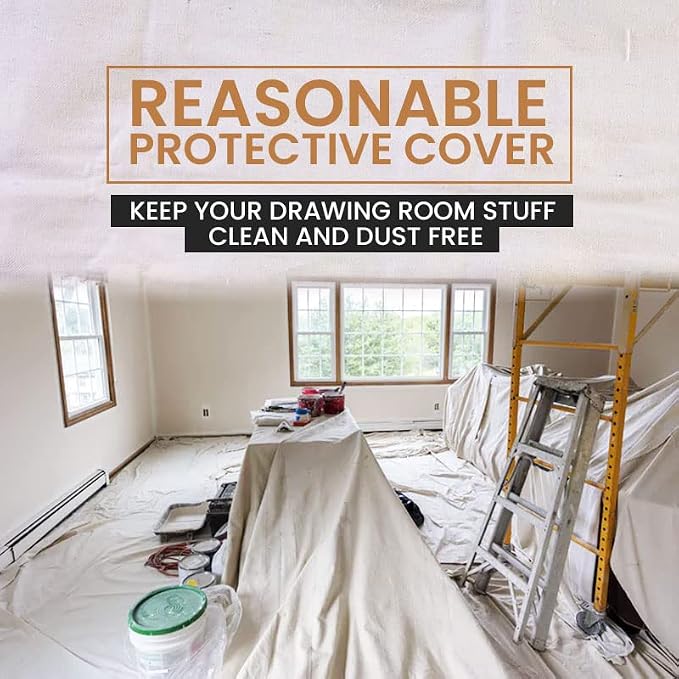 Canvas Drop Cloth for Painting - Image 8