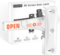 Zinc Alloy RV Screen Door Latch, Camper Screen Door Latch Replacement Kit by whciaxd