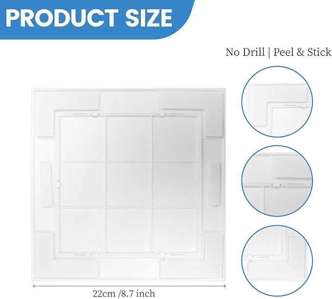 2Pcs Plumbing Access Panel for Drywall - Image 2