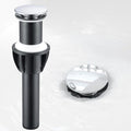 TIORIY Vessel Sink Drain Without Overflow, Bathroom Pop up Sink Drain Fit by TIORIY