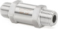 ChillWaves 304 Stainless Steel In-Line Split Check Valve 3/8" NPT Male Thread by VisittheCHILLWAVES