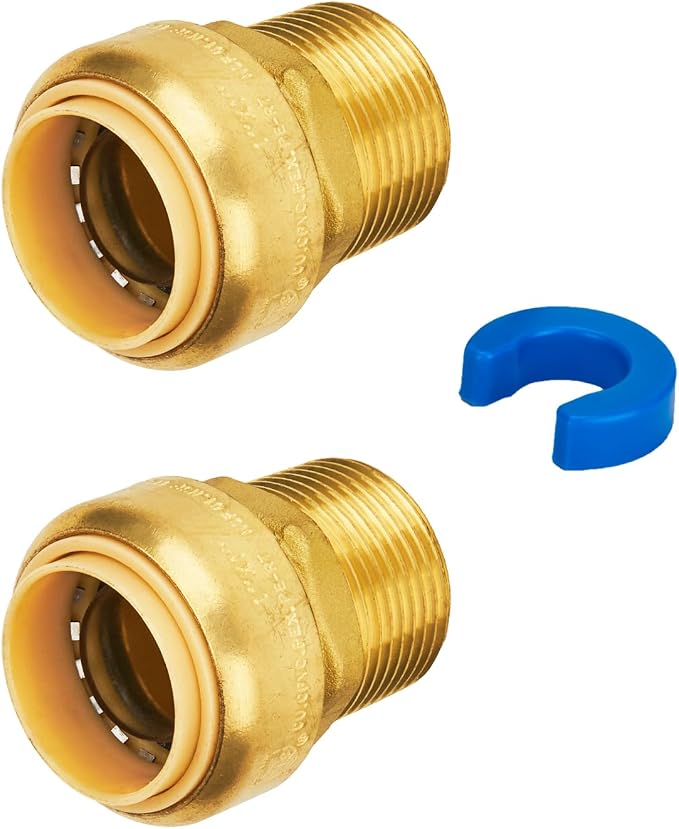Male Adapter, Push-to-Connect Plumbing Fitting, by SUNGATOR