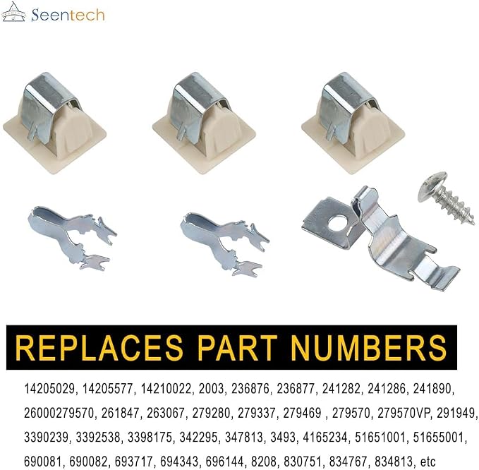 Seentech 279570 Dryer Door Latch Strike Kit - Image 2