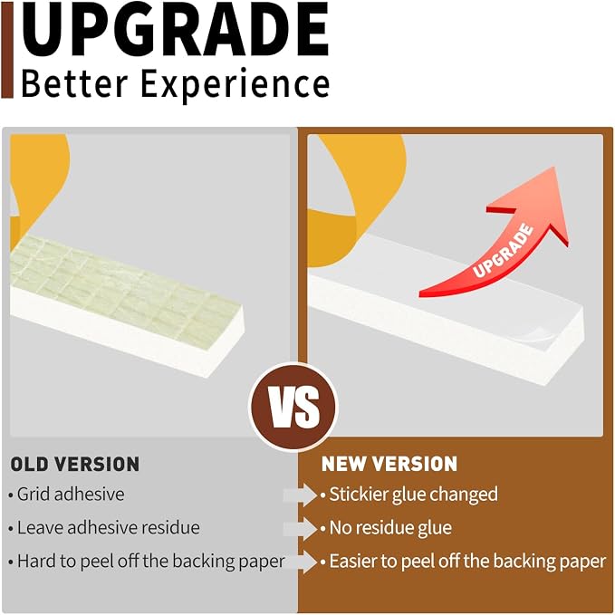 Yotache Weather Stripping Door Seal Strip White 3/8" x1/8", 26Ft Length | Foam - Image 3