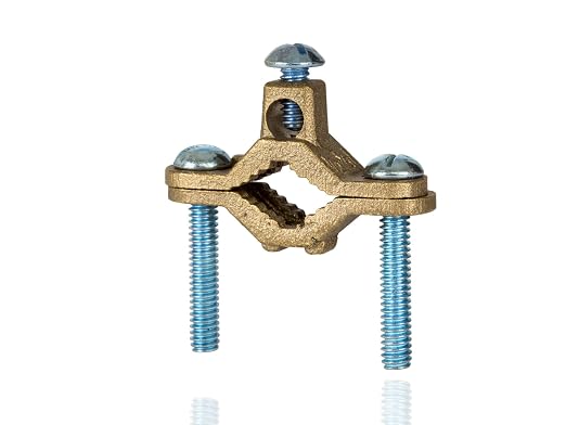 NSI G-1-S Bronze Ground Clamp, 1/2" by Global+Electrical+Supply