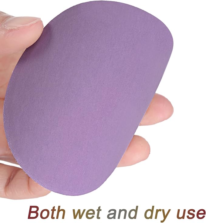 uxcell 20Pcs 3-Inch Purple Sanding Discs 3000 Grits Hook and Loop Professional - Image 3