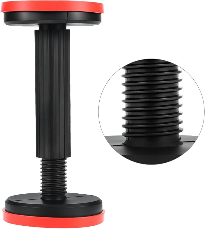 QWORK Adjustable Telescopic Support Pole, Cabinet Lifting Bracket, 7.1"-22.9" - Image 5