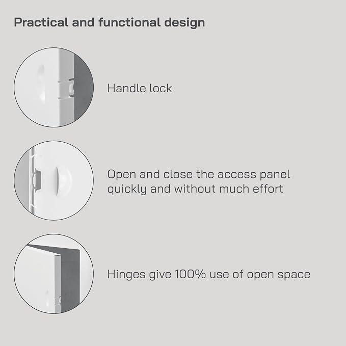 Vent Systems Access Panel for Drywall 10 x 14 Inch - Image 3