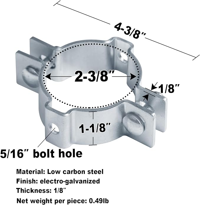 GBGS 4 Pack Sign Mounting Bracket - Image 2