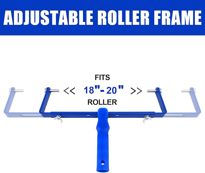 Epoxy & Self Leveling Cement Flooring Tool Kit withTelescopic Extension Pole - Image 3