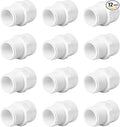 12 Pack 3/4" PVC Male Adapter, Schedule 40 by UwinVwin