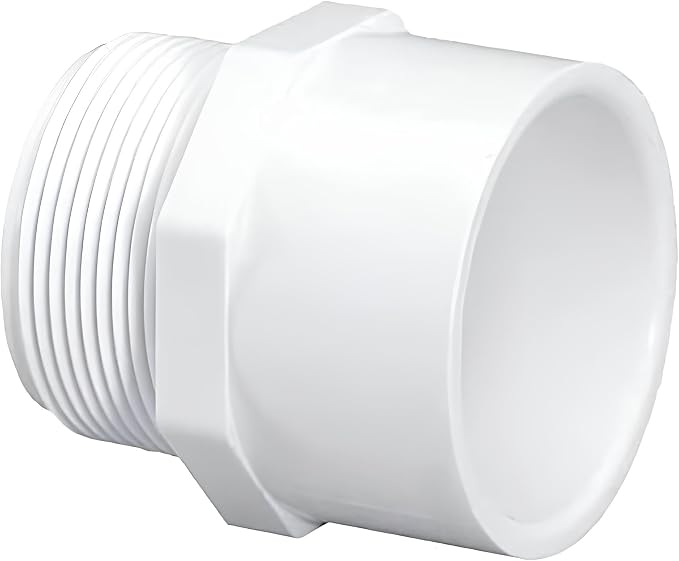 1 Inch PVC Male Adapter Pipe Fitting by Lakesstory