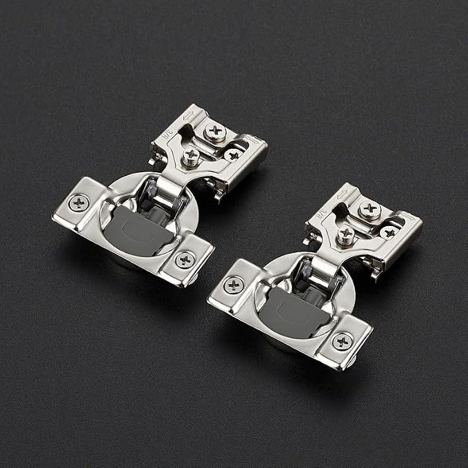 Soft Close Hinges for Kitchen Cabinet Hinges, 3/8 Inch Overlay, 20 Pack | 10 - Image 2