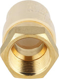 EFIELD 3/4"CPVC X 3/4"Female Thread NPT Transition Coupling, Brass Adapter Pipe by EFIELDPEXTUBING