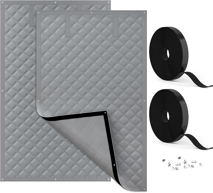 AGHIG Thermal Window Cover for Winter, Oxford Cloth Cotton Layer Window Covers by AGHITG