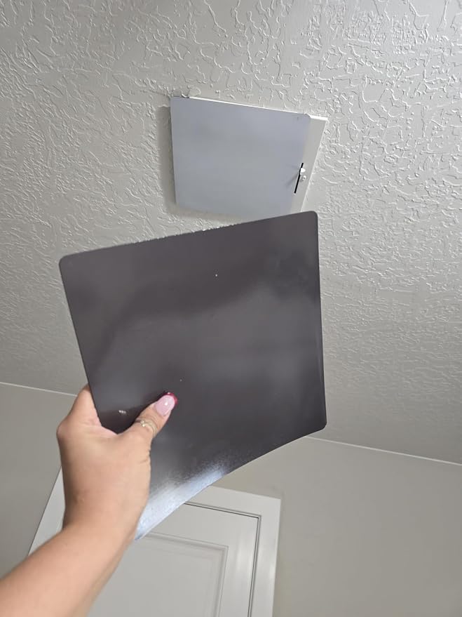 Square Magnetic Vent Covers, Extra Strong Magnets, 13.75" x13.75", Fits Steel - Image 6