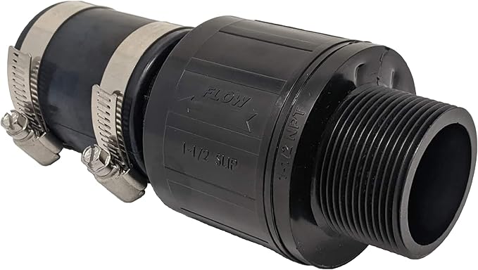 Threaded Quiet Sump Pump Check Valve - Image 2