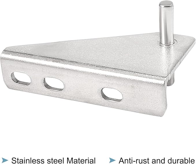 MECCANIXITY Stainless Steel Hinge Freezer Door Hinges Center Column Hinge Left - Image 4