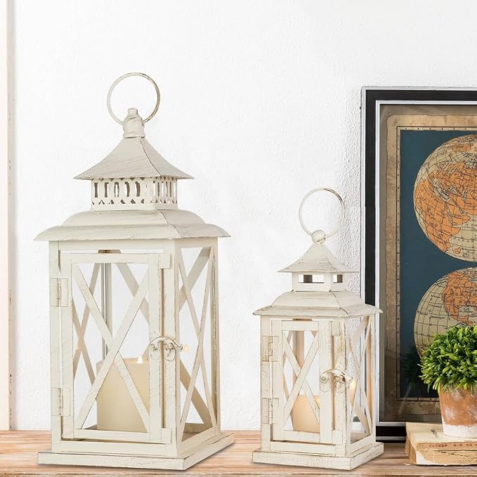 Lanterns Decorative Outdoor&Indoor, Candle Holder - Image 4