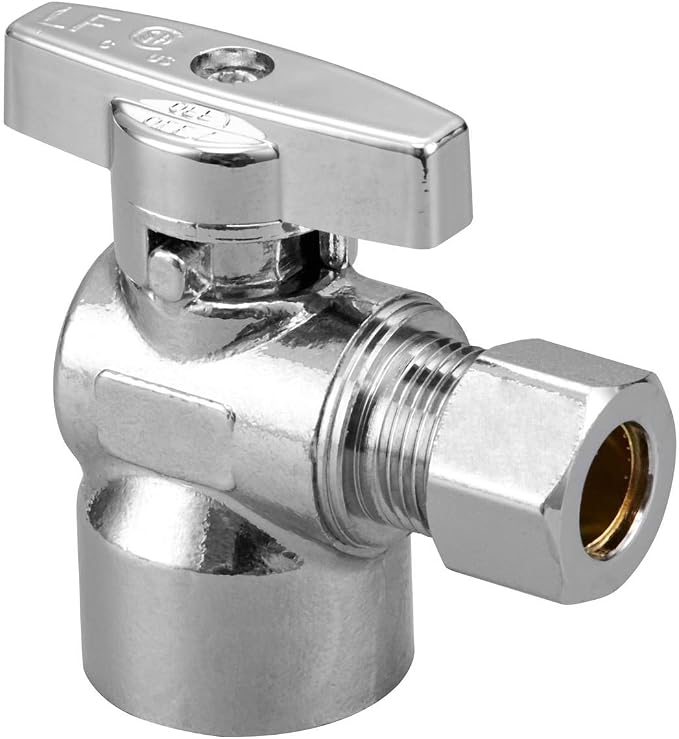 2 Pack Premium Brass Chrome plated 1/2" FIP Female Thread x 3/8 Inch OD - Image 6