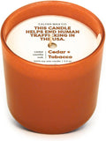 Dignity Series Cedar & Tobacco Scented Candle by CalyanWaxCo