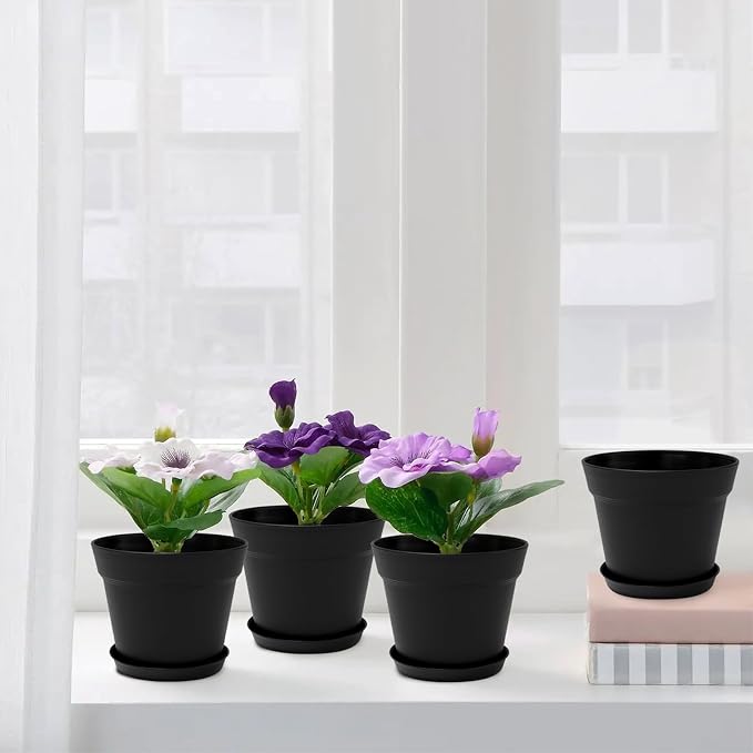 20 Pack 4 inch Plant pots, planters - Image 4