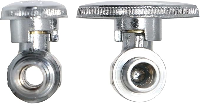 2 Pack XFITTING 1/2" Pex Mini Straight Ball Valve, Barb Crimp, Full Port - Image 2