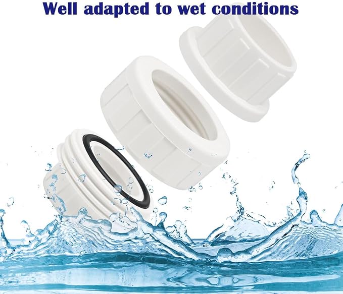4PCS 1/2 Inch PVC Union Coupling Pipe Fittings - Image 4