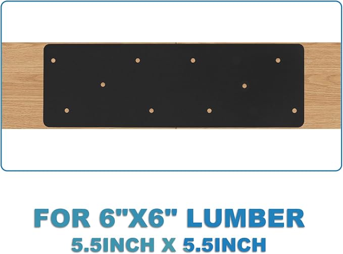 4 Pcs 15.7"x5"Straight Steel Flat Plate - Image 5