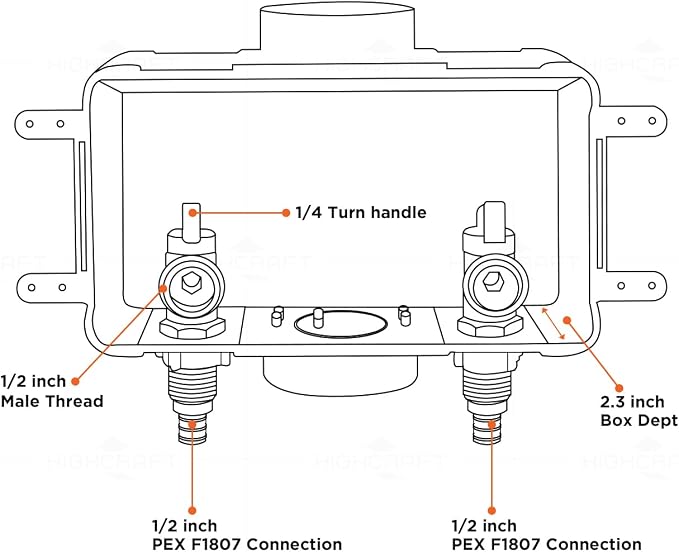 Highcraft Washing Machine Outlet Box - Image 7