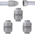 NPT 1-1/2 Double Conduit Liquid-Tight Connector Straight | Extend Repair by Aandxmok